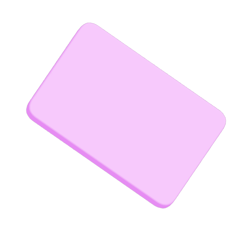 pink shaped box
